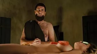 කුරිරු කාමුක දර්ශන bdsm ශෛලිය තුල ලස්සන සුදු පැහැති සමග වාත්තු
